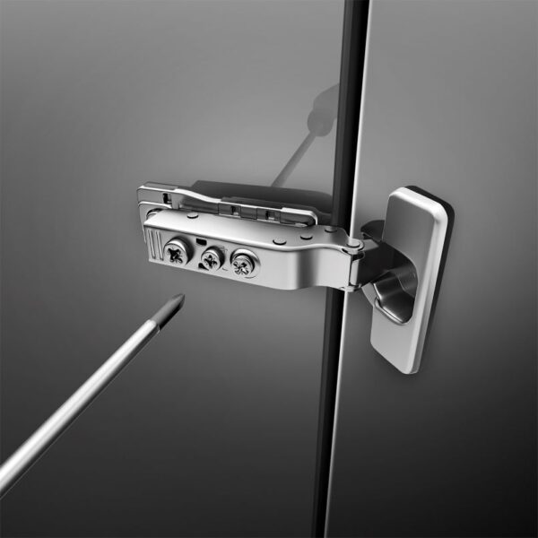 Pivot Star 160° soft close hinge with Φ5mm dowel. - Imagen 2